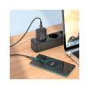 Зарядное устройство BOROFONE BA72A Spring USB QC3.0 + cable USB to USB-C 18W Black (6974443388589) - Изображение 3