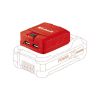 Зарядний пристрій для акумуляторів інструменту Einhell TE-CP 18 Li USB, PXC, 18V,1А/2.1А, 2хUSB, 0.06 кг (4514120) - Зображення 3