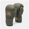 Боксерские перчатки Leone GN059G Military Edition Green 16 унцій (GN059G_Green_16oz) - Изображение 1