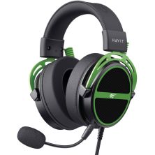 Наушники Havit HV-H2030E Black/Green (6939119067076)