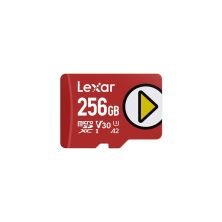 Карта памяти Lexar 256GB microSDXC class 10 UHS-I U3 V30 A2 Play (LMSPLAY256G-BNSNG)
