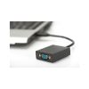 Перехідник USB 3.0 AM to VGA F 0.15m Full HD Digitus (DA-70840) - Зображення 2