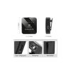 Мікрофон Puluz для iPhone/iPad 8-контактний приймач і два мікрофони Black (PU647B) - Зображення 1