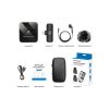Мікрофон Puluz для iPhone/iPad 8-контактний приймач і два мікрофони Black (PU647B) - Зображення 3