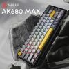 Клавиатура Ajazz AK680 MAX Magnetic Switch RGB USB Black (AK680-M-BGY-AW) - Изображение 2