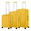 Набір валіз 2E Aero (L+M+S), бурштиново-жовті (2E-SPP-AERO-SET3-AY) - Зображення 1
