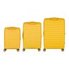 Набір валіз 2E Aero (L+M+S), бурштиново-жовті (2E-SPP-AERO-SET3-AY) - Зображення 3
