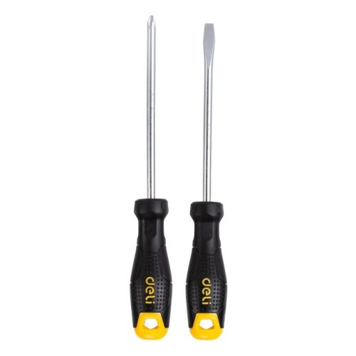Набор отверток Deli Screwdriver set PH1×100 мм, PH2×150 мм (EDL620002)