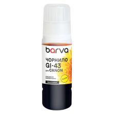 Чорнило Barva Canon GI-43 70 мл, OneKey,special yellow (CGI43-844e)