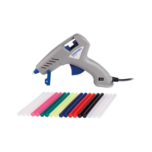 Клеевой пистолет Dremel GlueGun 930, стержни 7мм, 105-165° 0.2кг (F.013.093.0JA)