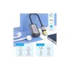 Звуковая плата USB AM to 2x3.5mm F 0.15m gray Vention (CDKHB) - Изображение 1