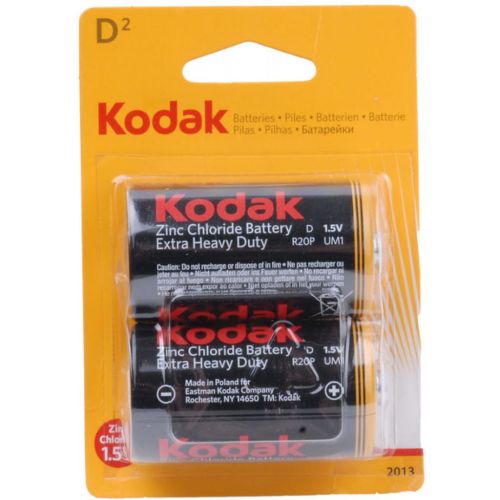 Батарейка Kodak R20 KODAK LongLife * 2 (30946385)