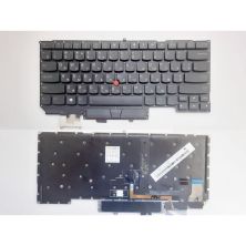 Клавиатура ноутбука Lenovo ThinkPad X1 Carbon Gen5 (2017) черная с ТП с подсв UA (A46124)