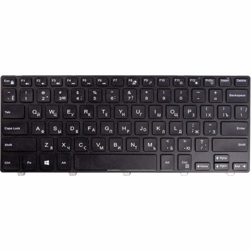 Клавиатура ноутбука Dell Inspiron 14 3000/3441 черн/черн (KB310734)