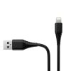 Дата кабель USB 2.0 AM to Lightning 1.0m black ColorWay (CW-CBUL024-BK) - Изображение 2