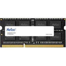 Модуль пам'яті для ноутбука SoDIMM DDR3L 4GB 1600 MHz Netac (NTBSD3N16SP-04)