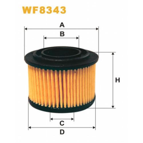 Фильтр топливный Wixfiltron WF8343