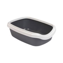 Туалет для кошек Природа Comfort М (серый) (4823082416998)