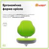 Детское кресло ErgoKids Mio Classic Y-405 Green (Y-405 KZ) - Изображение 3