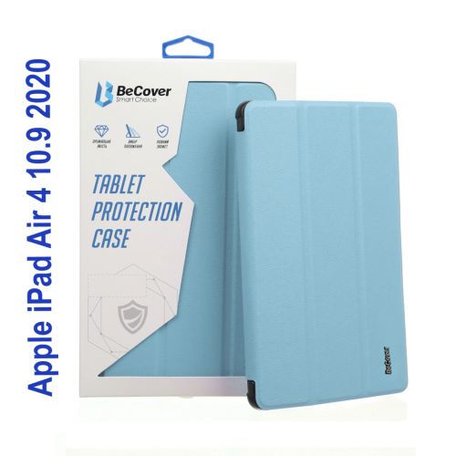 Чехол для планшета BeCover Soft Edge Pencil mount Apple iPad Air 4 10.9 2020/2021 Light Blue (706821)