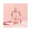 Бутылка для воды Casno 690 мл KXN-1219 Рожева Свинка з соломинкою (KXN-1219_Pink) - Изображение 1