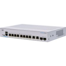 Комутатор мережевий Cisco CBS350-8P-2G-EU