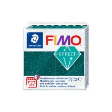 Пластика Fimo Effect, Зеленая галактика, 57 г (4007817096451)