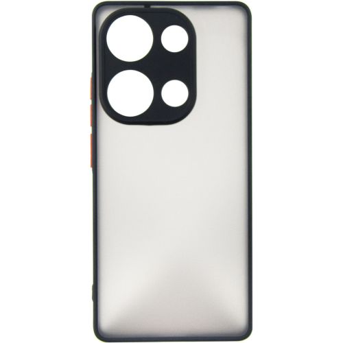 Чехол для мобильного телефона Dengos Matte Xiaomi Redmi Note 13 Pro 4G (black) (DG-TPU-MATT-141)