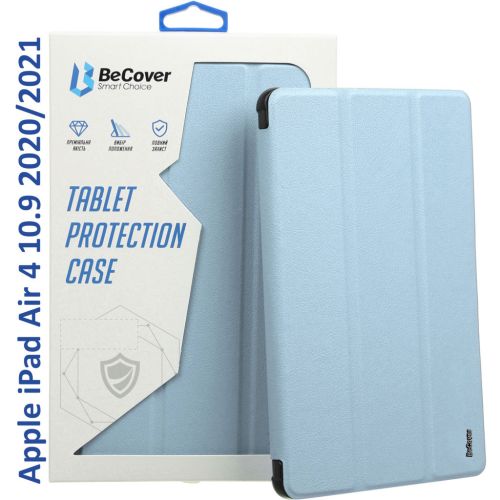 Чехол для планшета BeCover Tri Fold Hard Apple iPad Air 4 10.9 2020/2021 Light Blue (709658) (709658)
