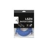 Патч-корд 15м S/FTP Cat 6A CU LSZH blue Cablexpert (PP6A-LSZHCU-B-15M) - Зображення 2