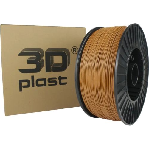 Пластик для 3D-принтера 3Dplast PETG 1.75мм, 3кг, coyote (3DPTG1753KYT)