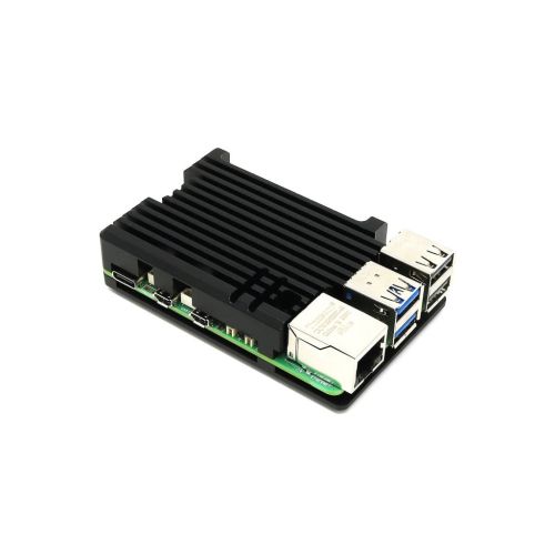 Корпус до промислового ПК Pi HUT for Raspberry Pi 5 Aluminium Armor Radiator (105858)