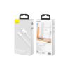 Дата кабель USB 2.0 AM to Micro 5P Simple WisdomKit (2PCS) 1.5m 2.1A white Baseus (TZCAMZJ-02) - Зображення 3