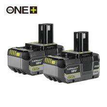 Набір акумулятор + зарядний пристрій Ryobi ONE+ RB1850X2 18V, 2х5Ah (5133005305) Набір акумулятор + зарядний пристрій Ryobi ONE+ RB1850X2 18V, 2х5Ah (5133005305)