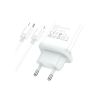 Зарядний пристрій HOCO C104A USB-C PD20W + cable USB-C to Lightning white (6931474782908) - Зображення 3