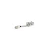 Дата кабель USB 2.0 to Lightning 1.0m 2A magnetic nylon silver Pipo (18168) - Зображення 1
