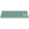 Клавиатура Canyon OnType 10 TKL Mechanical Silent Low-profile USB UA Green (CNS-HKB10GR) - Изображение 1