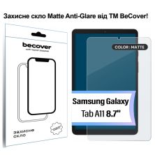 Стекло защитное BeCover Matte Anti-Glare Samsung Galaxy Tab A11 SM-X133/X135 8.7 (713938) Стекло защитное BeCover Matte Anti-Glare Samsung Galaxy Tab A11 SM-X133/X135 8.7 (713938)