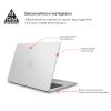 Чохол до ноутбука Armorstandart 13.6 MacBook Air M4/M3/M2 (A3240/A3113/A2681) White Matte Shell (ARM76106) - Зображення 1