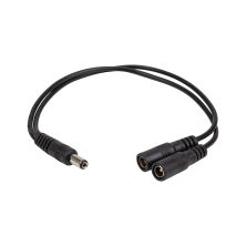 Кабель живлення DC M to 2xDC F 5.5x2.1mm PowerPlant (CA914890)