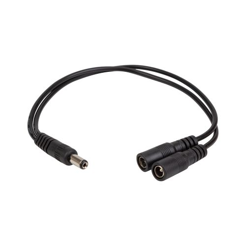 Кабель питания DC M to 2xDC F 5.5x2.1mm PowerPlant (CA914890)