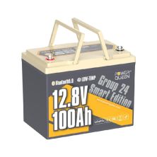 Батарея LiFePo4 Power Queen PREM24 12.8V 100Ah H190 (P12V100-PREM24-BT-4-A70)