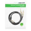 Кабель мультимедійний 3.5mm M to 2x6.35mm M 1.0m gray Ugreen (UGR-10613) - Зображення 2