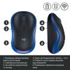 Мышка Logitech M185 blue (910-002239) - Изображение 3