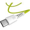 Дата кабель USB 2.0 AM to Type-C 1.0m Soft white/lime Pixus (4897058531169) - Зображення 1