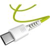 Дата кабель USB 2.0 AM to Type-C 1.0m Soft white/lime Pixus (4897058531169) - Изображение 1