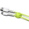 Дата кабель USB 2.0 AM to Type-C 1.0m Soft white/lime Pixus (4897058531169) - Изображение 2