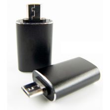 Переходник OTG USB - Micro-USB black Dengos (ADP-017)