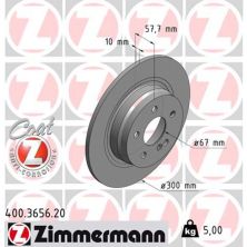 Гальмівний диск ZIMMERMANN 400.3656.20