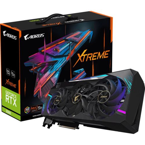 Відеокарта GIGABYTE GeForce RTX3080 10Gb AORUS XTREME 2.0 LHR (GV-N3080AORUS X-10GD 2.0)